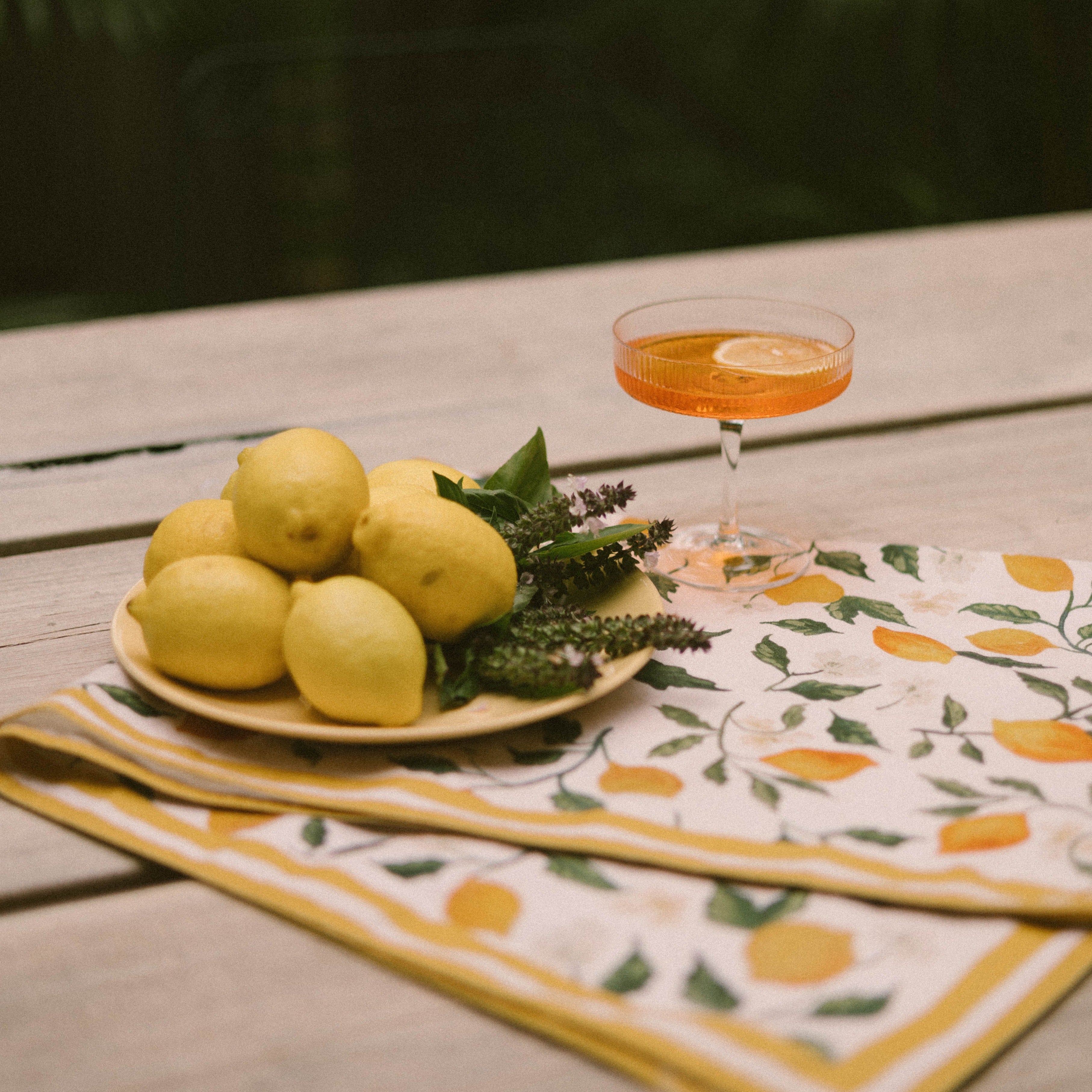 Sophia's Limone Tea Towels